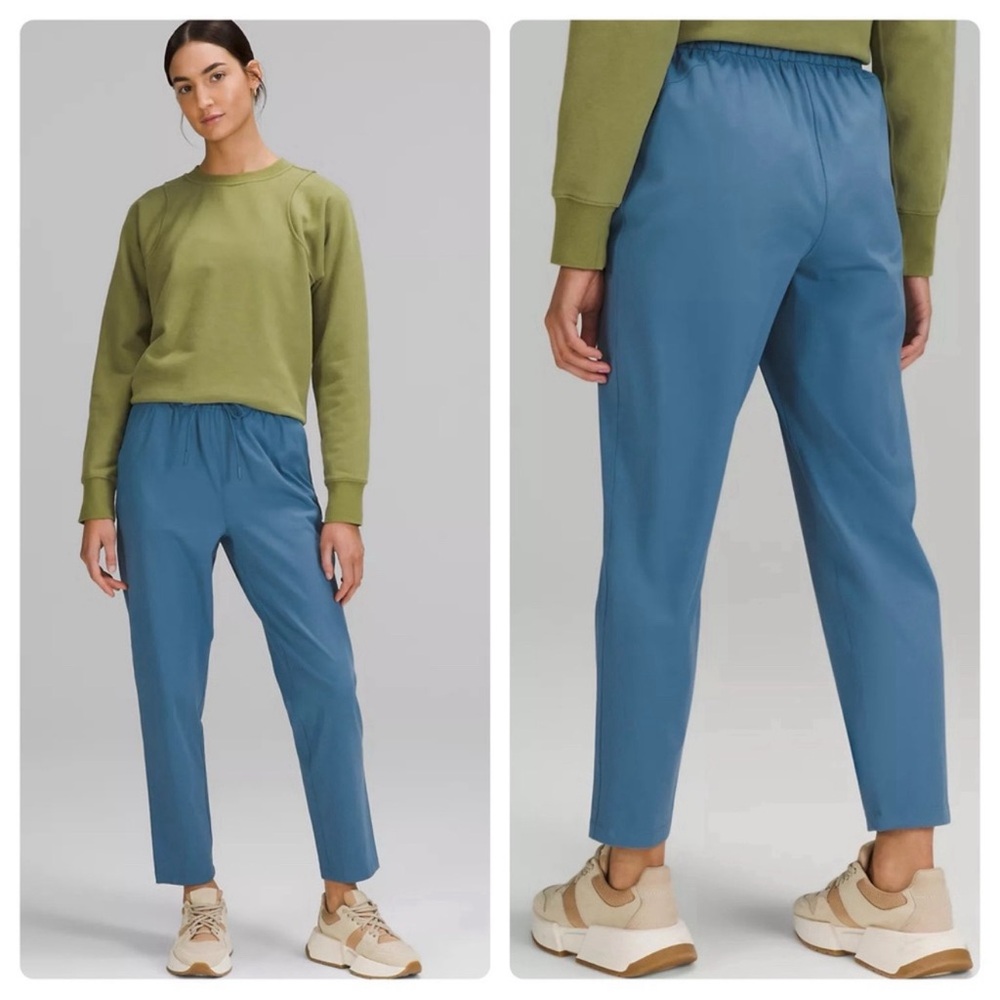 Lululemon Stretch High-Rise Pant 7/8 Length Soft Denim